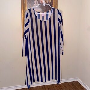 Flirty pink slink top or dress EUC​